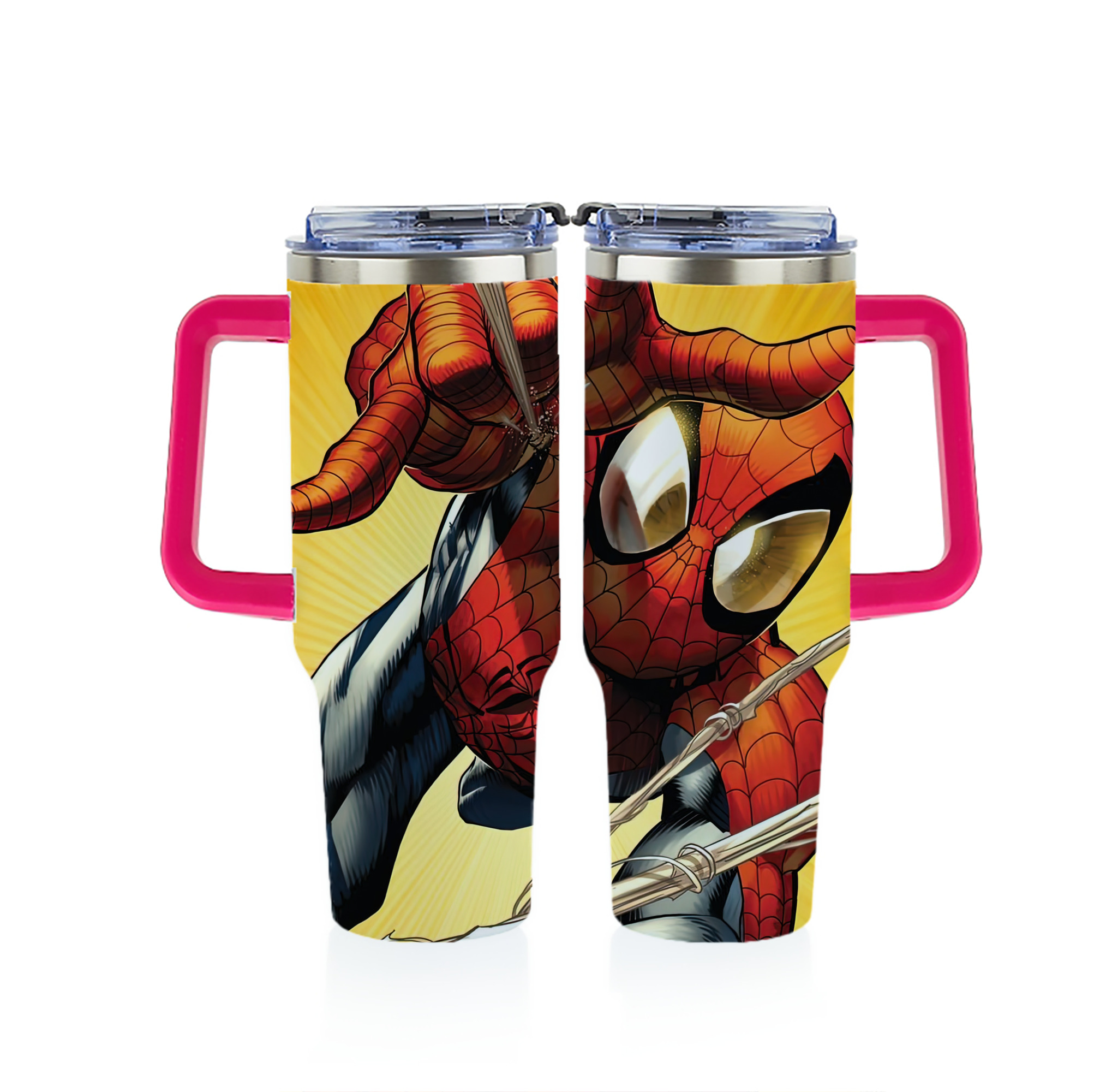（画像用） Spider Man スパイダーマン 1200ｍLフルプリント車用タンブラー